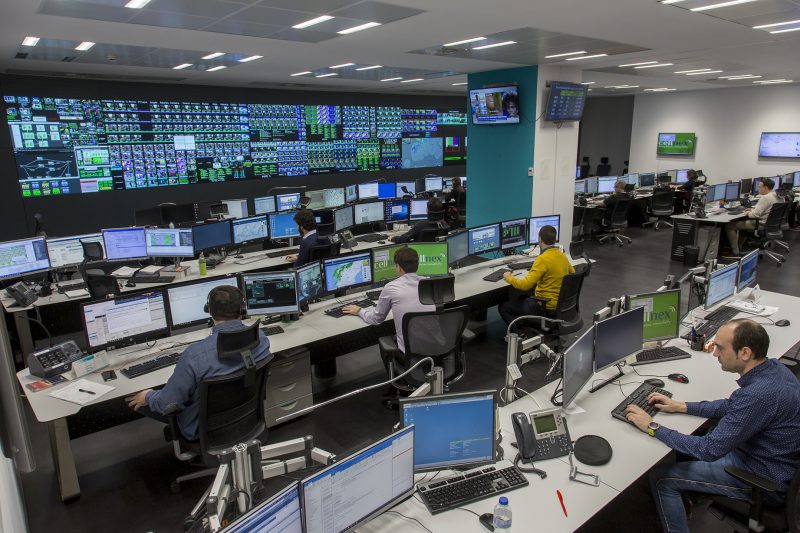 Centro de Control de Infraestructuras de Cellnex