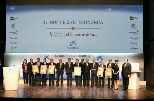 V EDICIÓN PREMIOS 'LA NOCHE DE LA ECONOMÍA'. 03/12/2015.